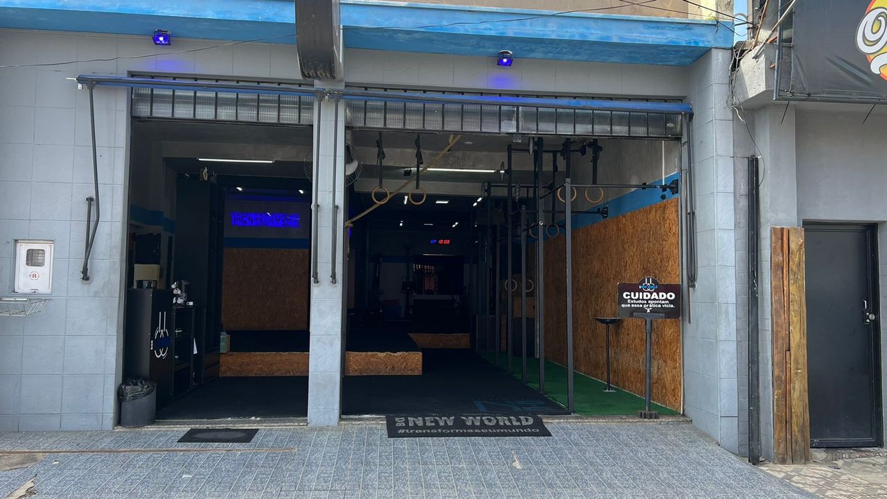 Imagem da estrutura da academia