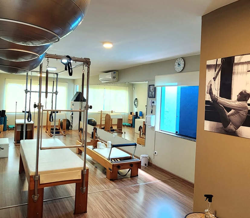 Imagem da estrutura da academia