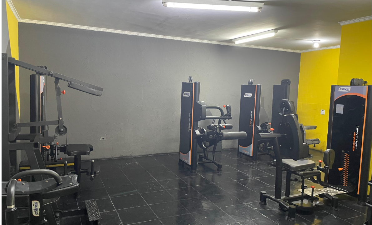 Imagem da estrutura da academia