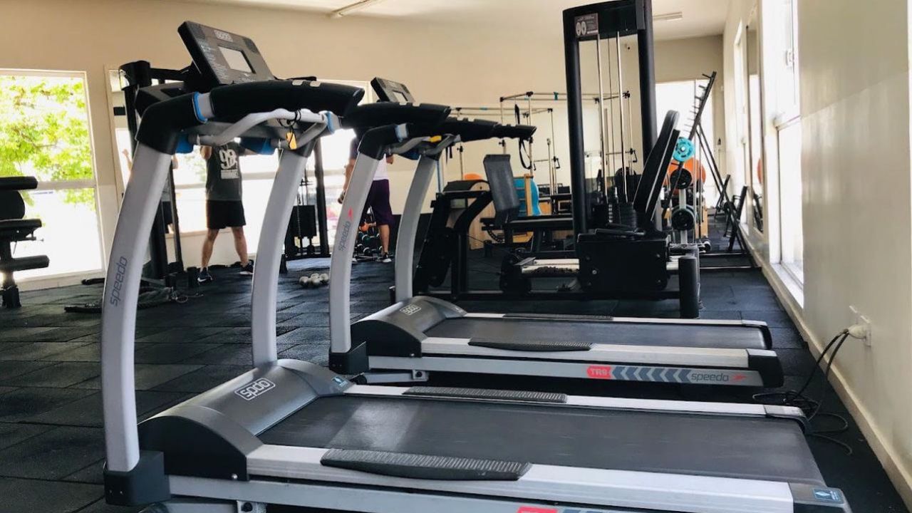 Imagem da estrutura da academia