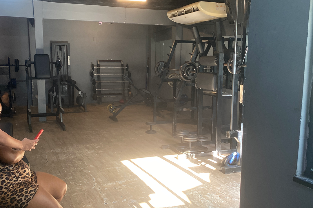 Imagem da estrutura da academia