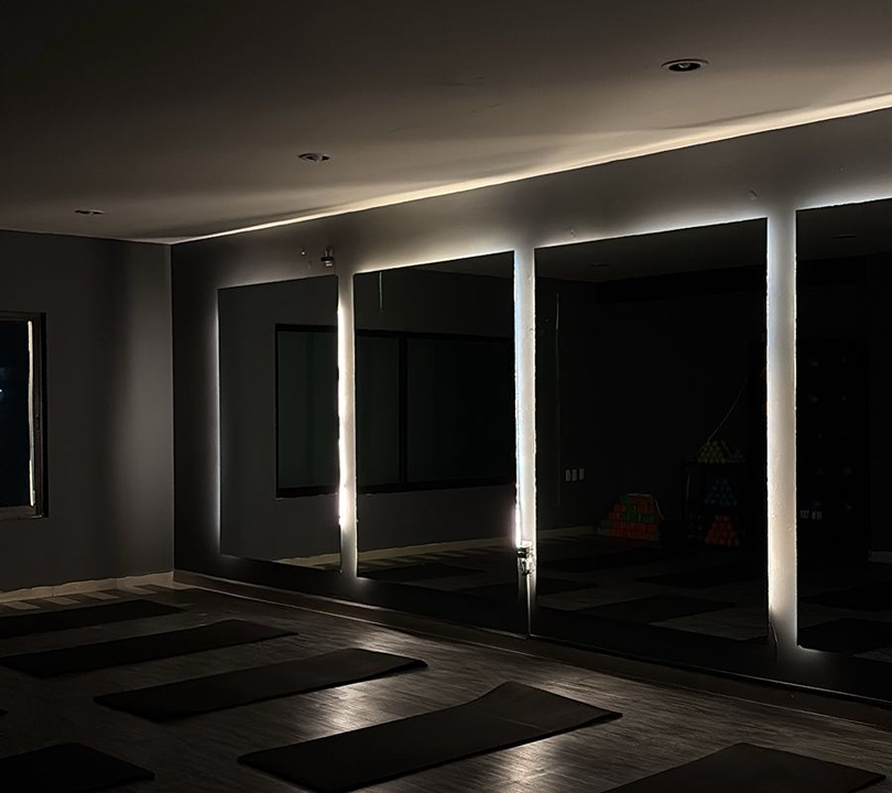 Imagem da estrutura da academia