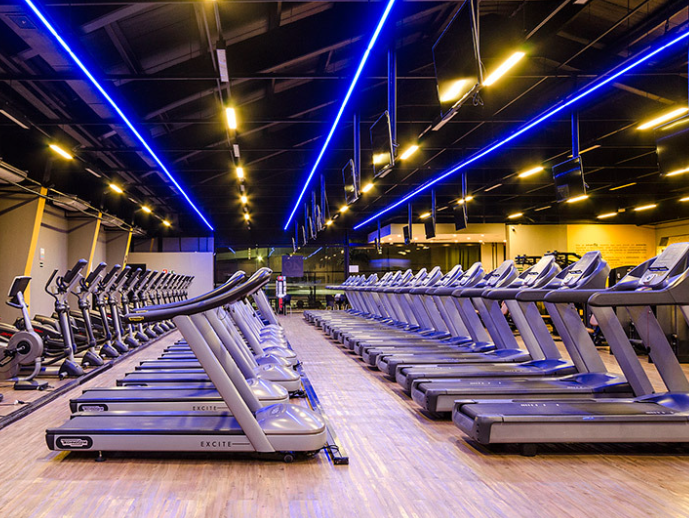 Imagem da estrutura da academia