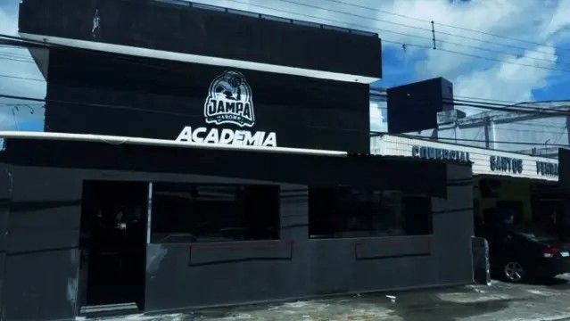 Imagem da estrutura da academia