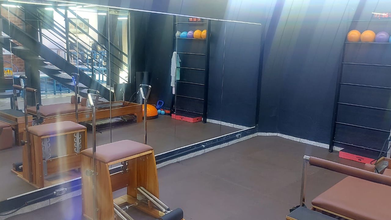 Imagem da estrutura da academia