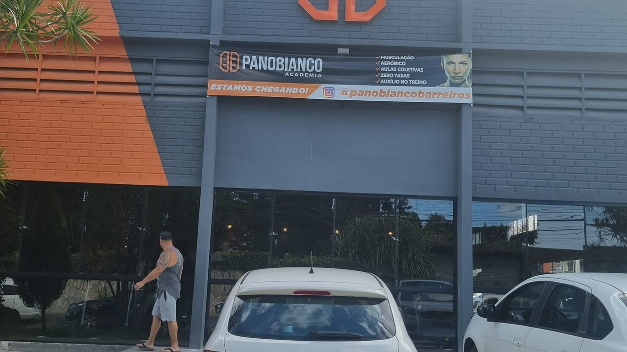 Imagem da estrutura da academia