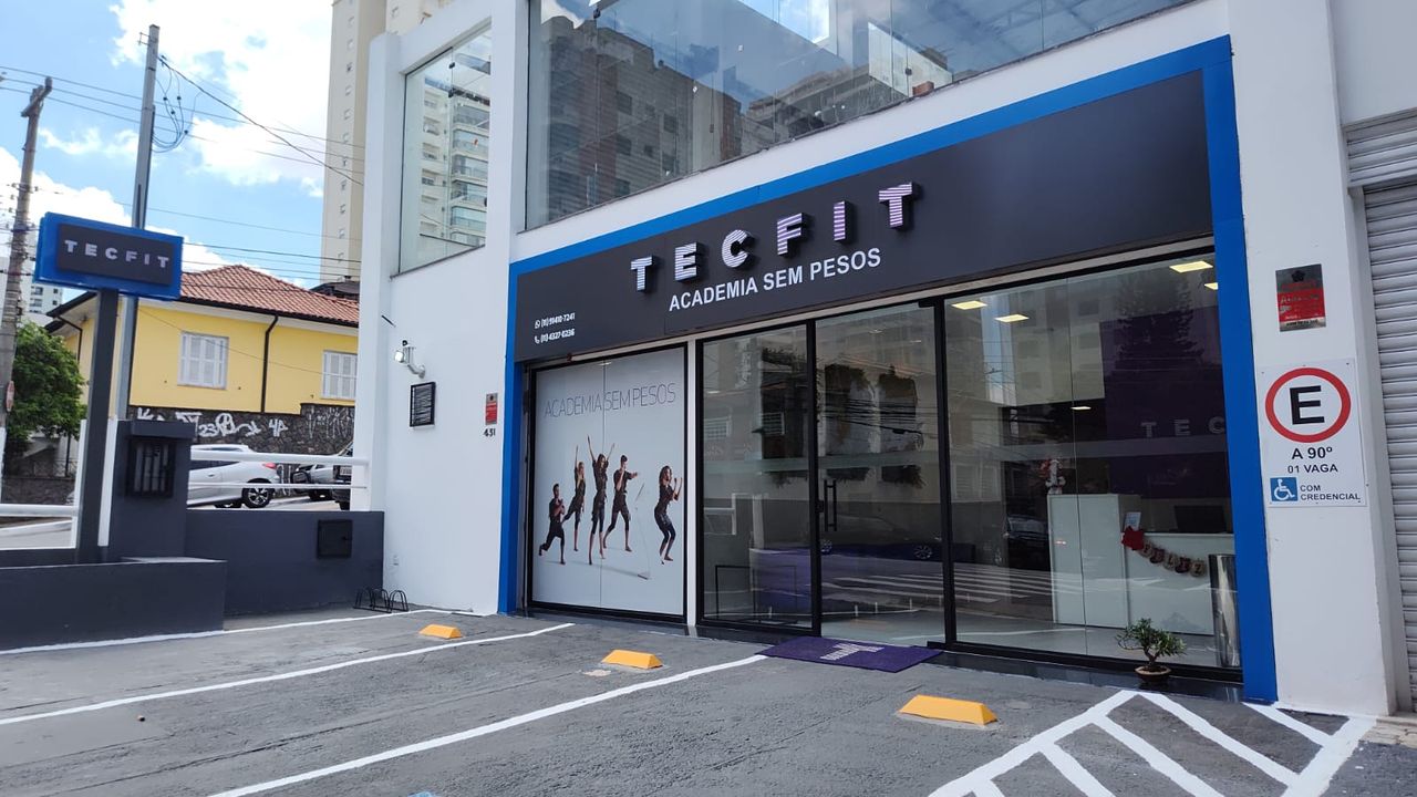 Imagem da estrutura da academia