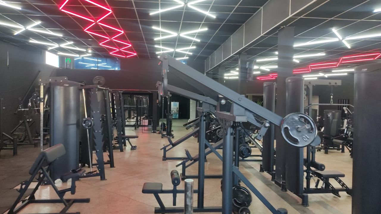 Imagem da estrutura da academia