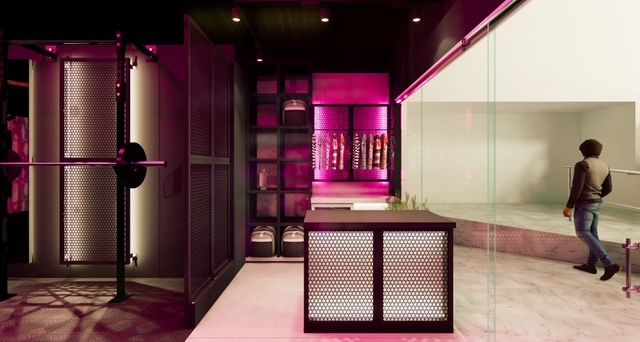 Imagem da estrutura da academia