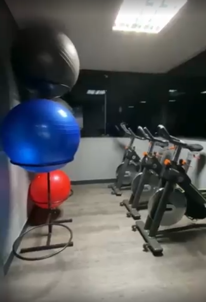 Imagem da estrutura da academia