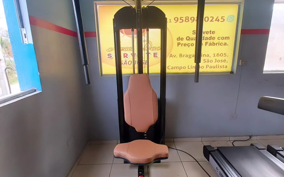 Imagem da estrutura da academia