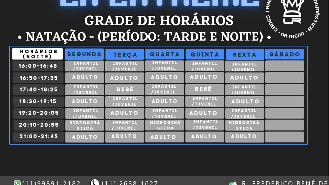Imagem da estrutura da academia