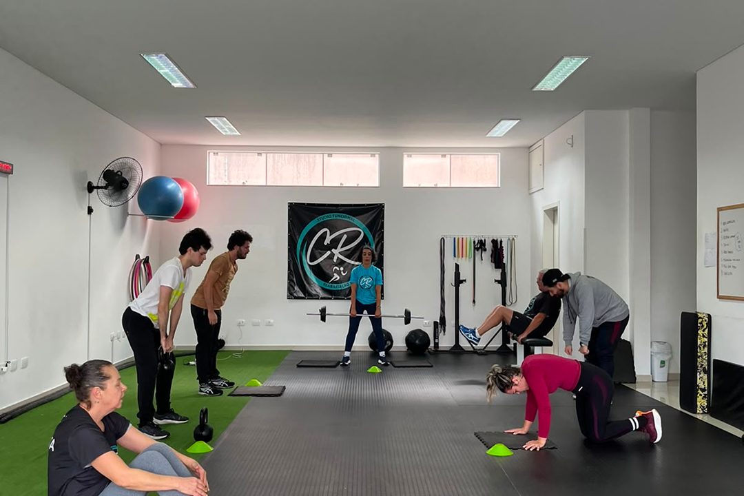 Imagem da estrutura da academia
