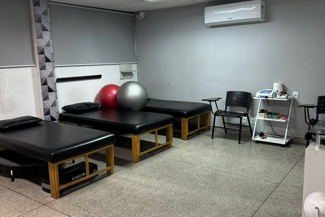 Imagem da estrutura da academia