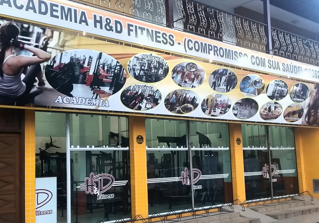Imagem da estrutura da academia