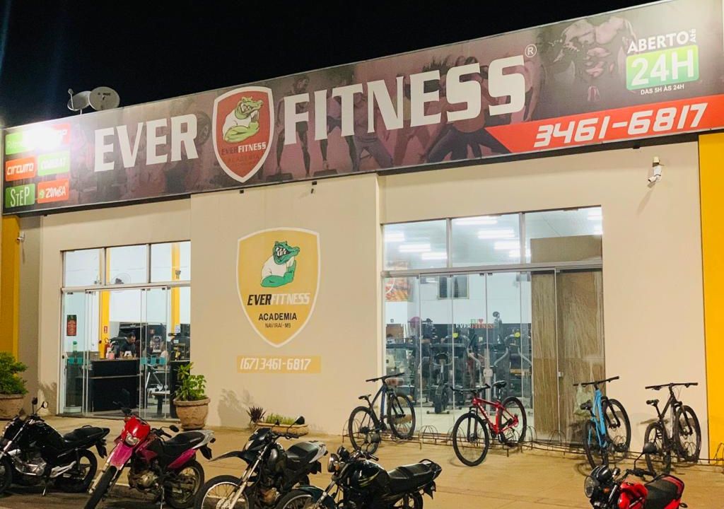 Imagem da estrutura da academia