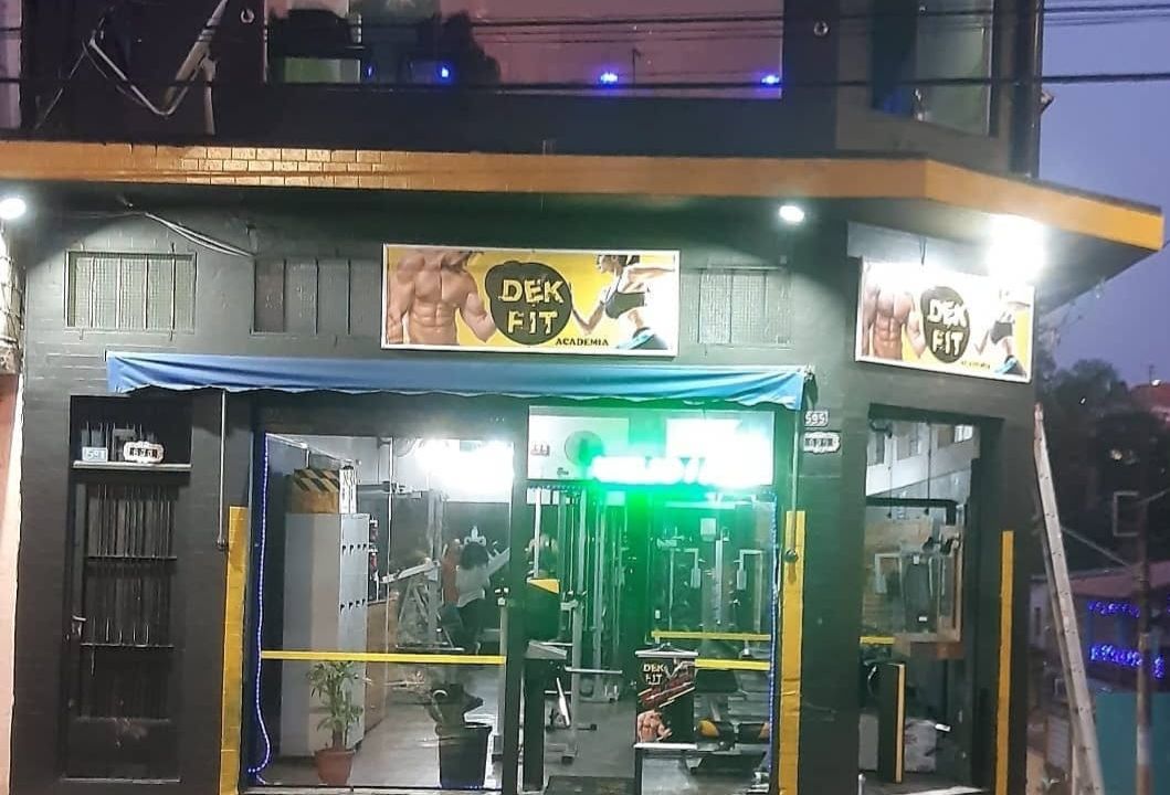 Imagem da estrutura da academia