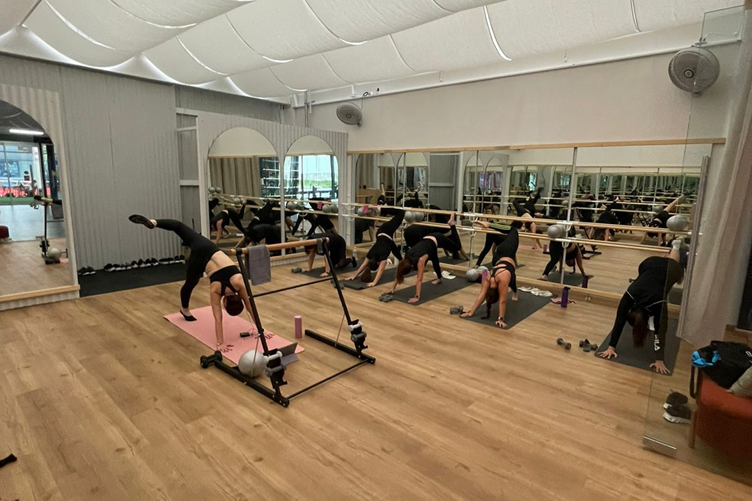 Imagem da estrutura da academia