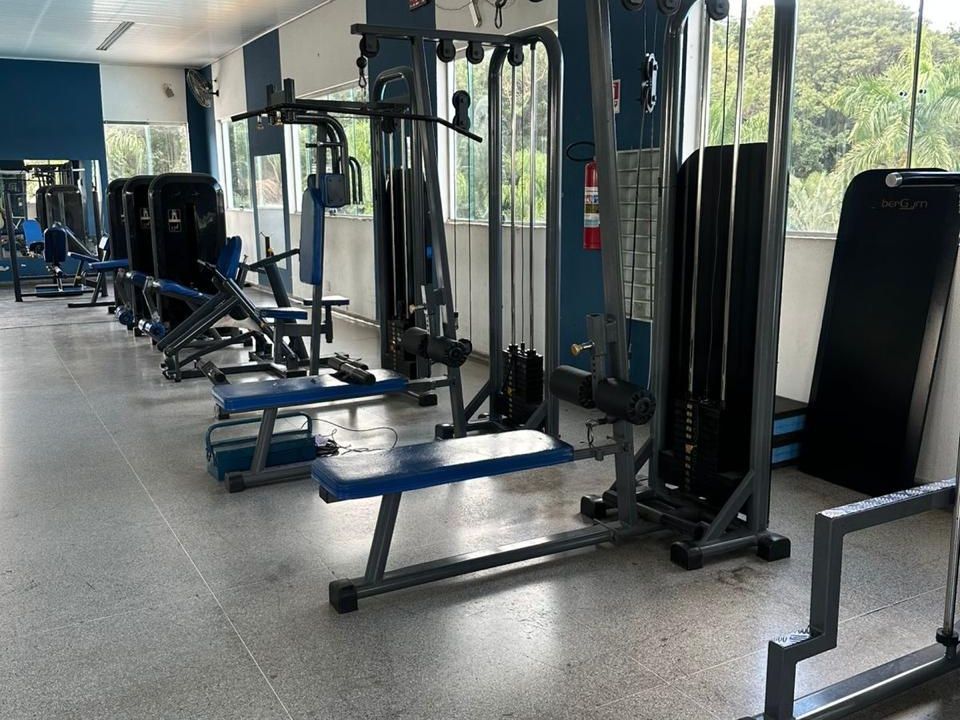 Imagem da estrutura da academia