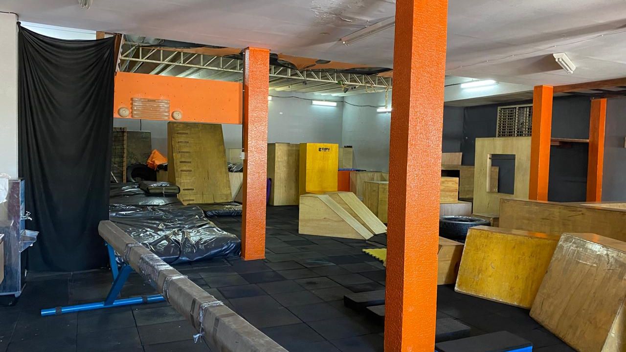 Imagem da estrutura da academia