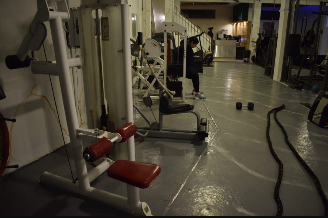 Imagem da estrutura da academia