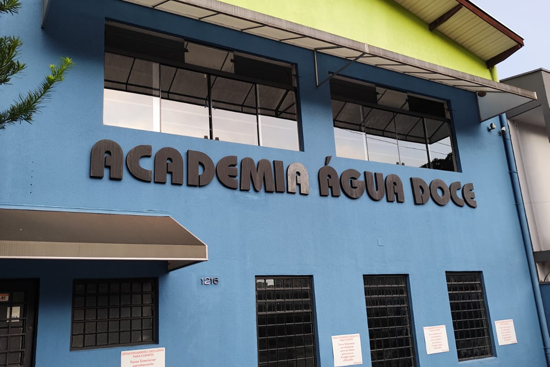 Imagem da estrutura da academia