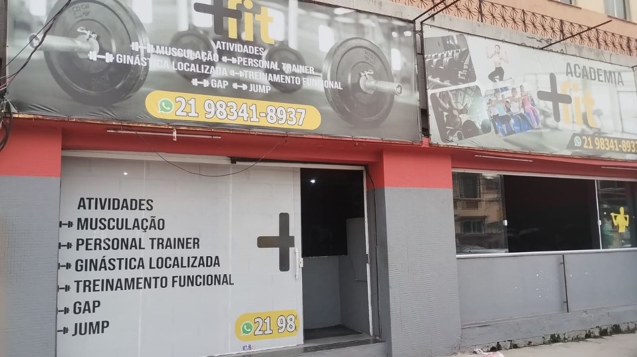 Imagem da estrutura da academia