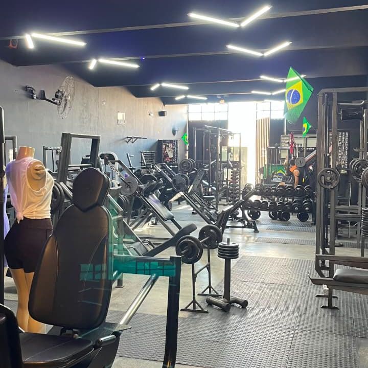 Imagem da estrutura da academia