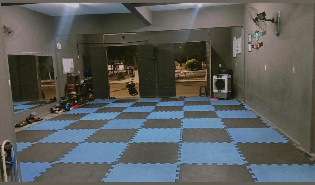 Imagem da estrutura da academia