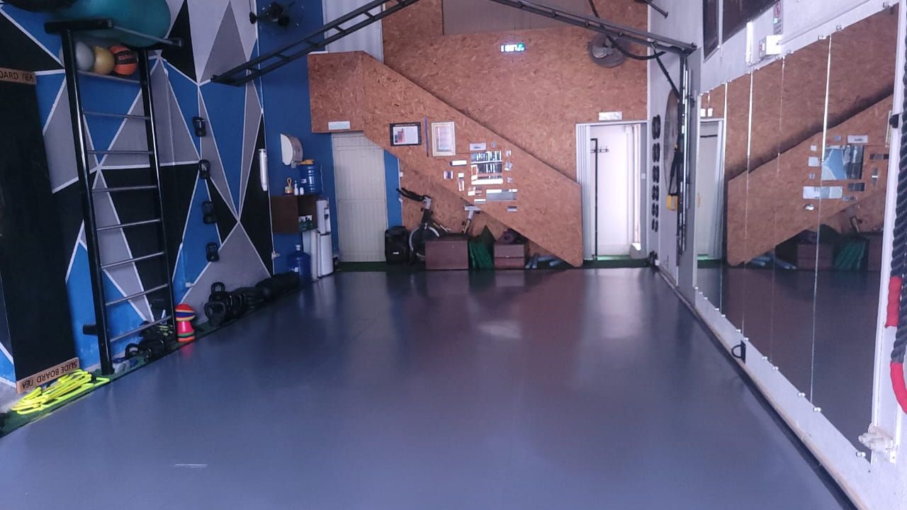 Imagem da estrutura da academia