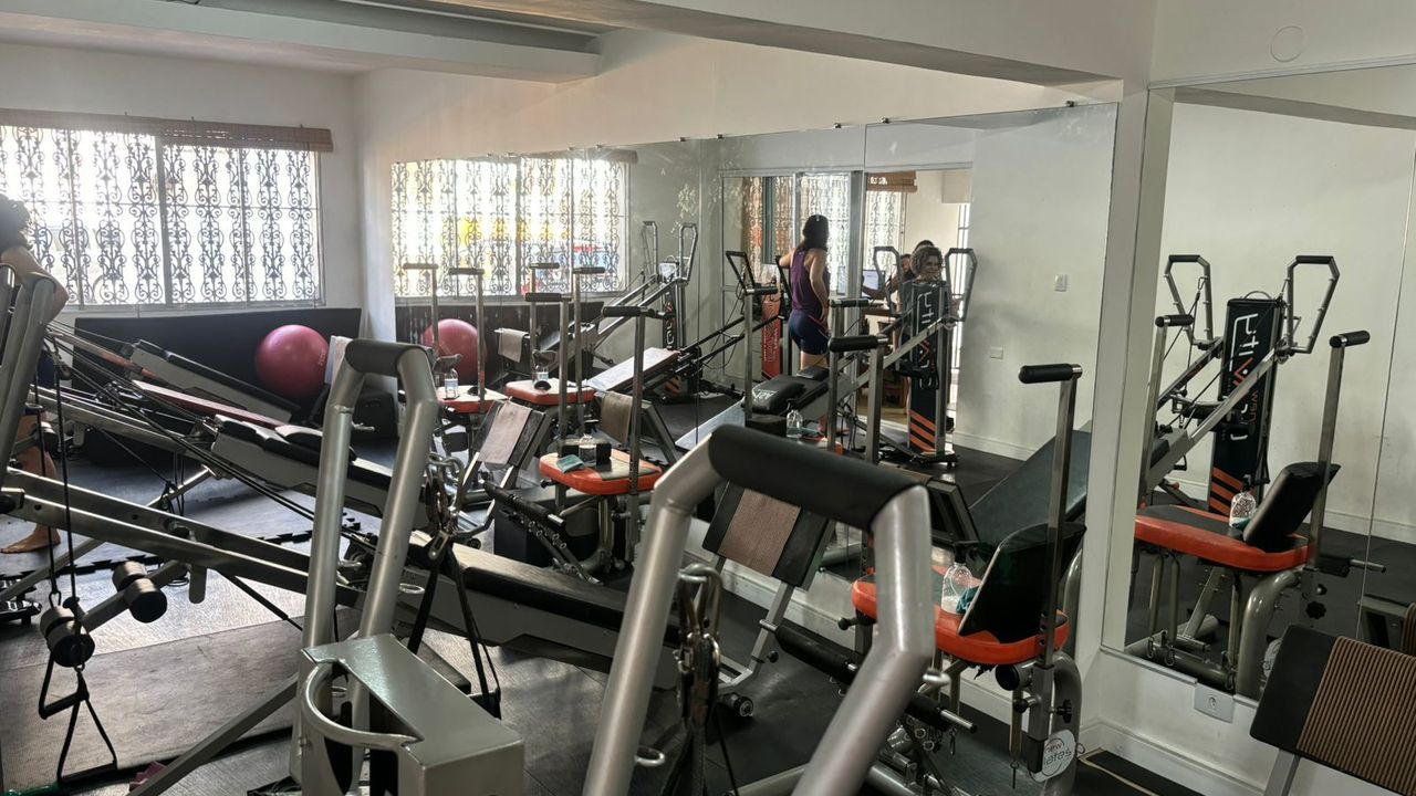 Imagem da estrutura da academia