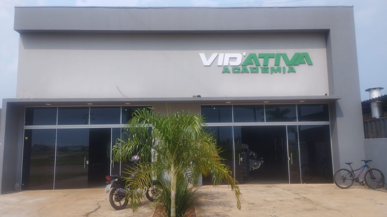 Imagem da estrutura da academia