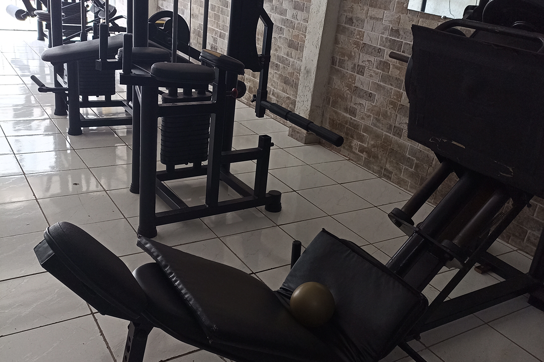 Imagem da estrutura da academia