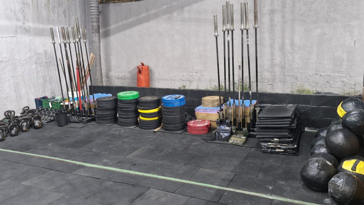 Imagem da estrutura da academia