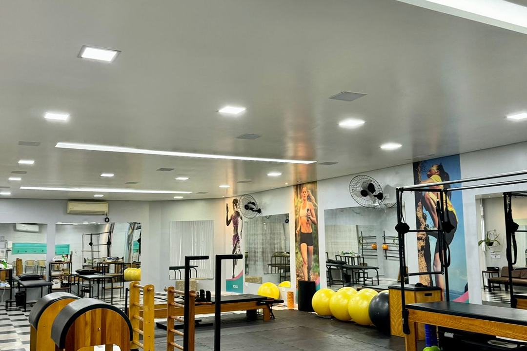 Imagem da estrutura da academia