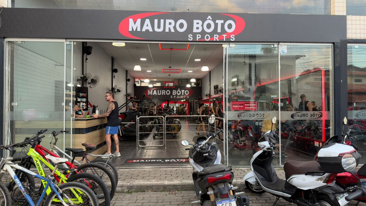 Imagem da estrutura da academia