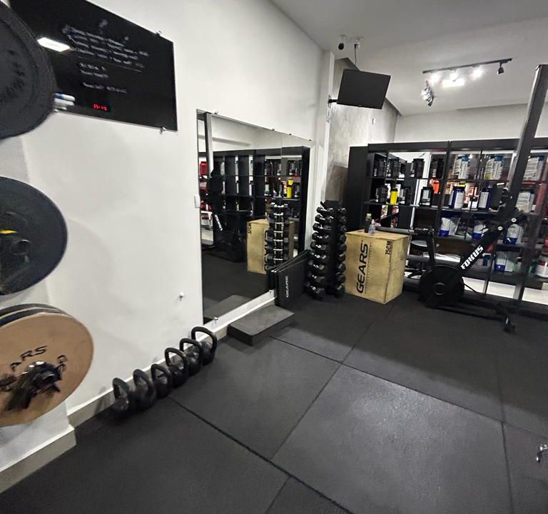 Imagem da estrutura da academia