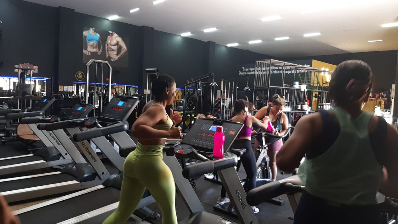 Imagem da estrutura da academia