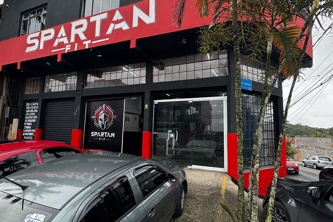 Imagem da estrutura da academia