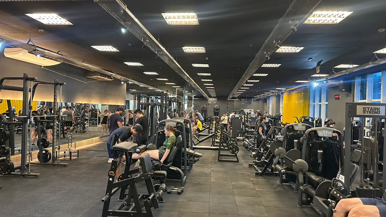 Imagem da estrutura da academia