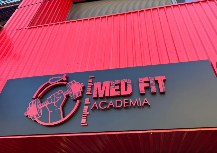 Imagem da estrutura da academia