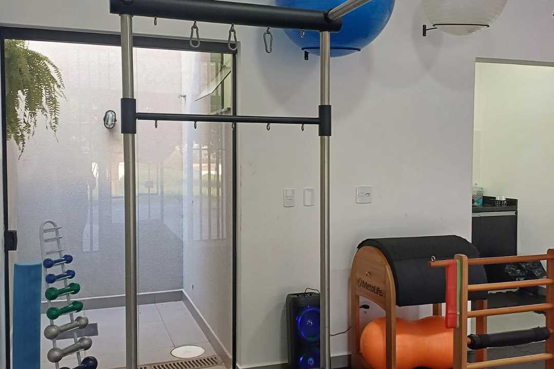 Imagem da estrutura da academia