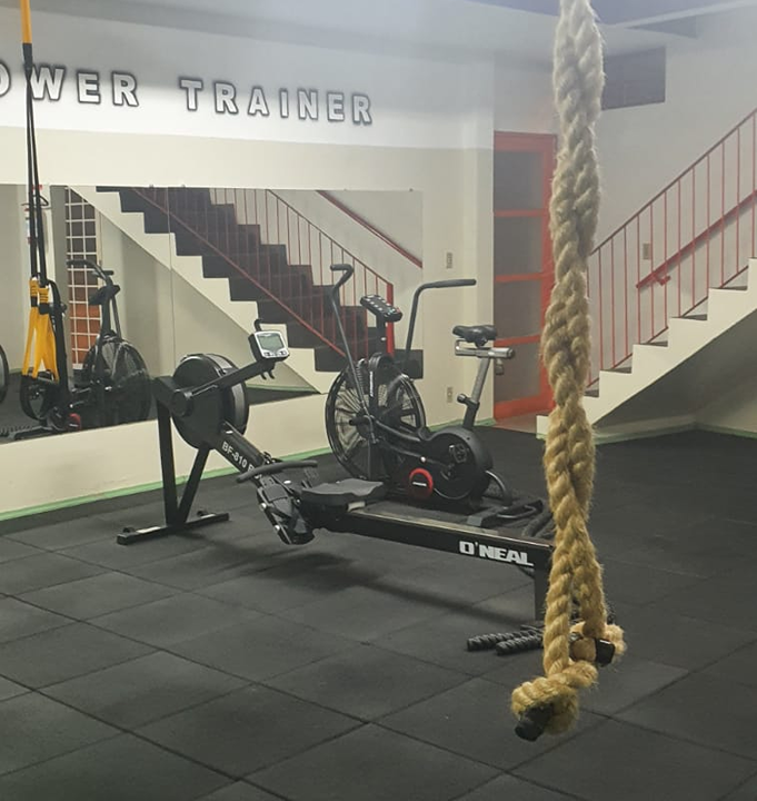 Imagem da estrutura da academia