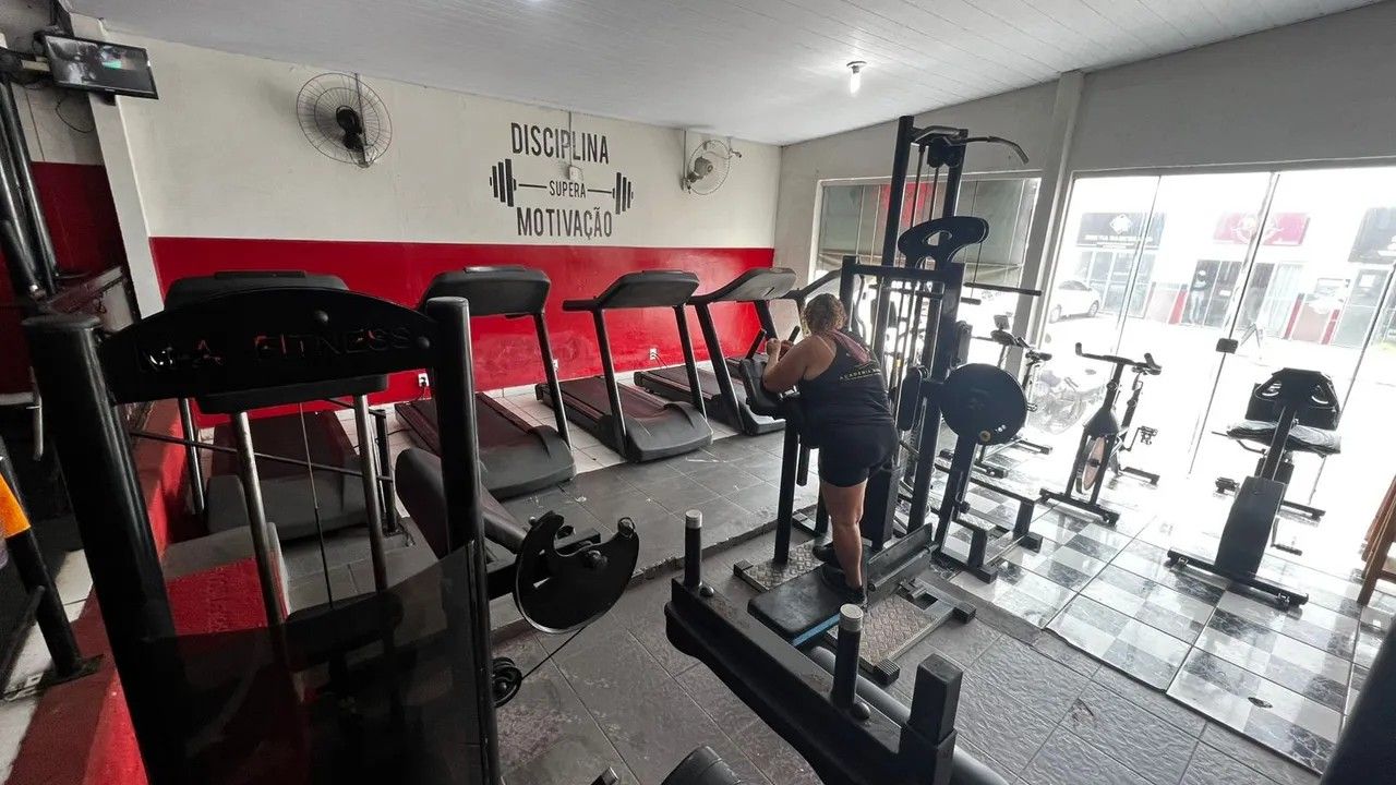Imagem da estrutura da academia