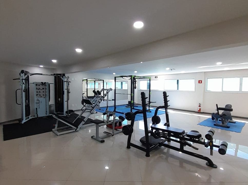 Imagem da estrutura da academia