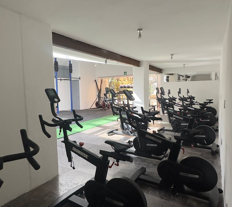 Imagem da estrutura da academia