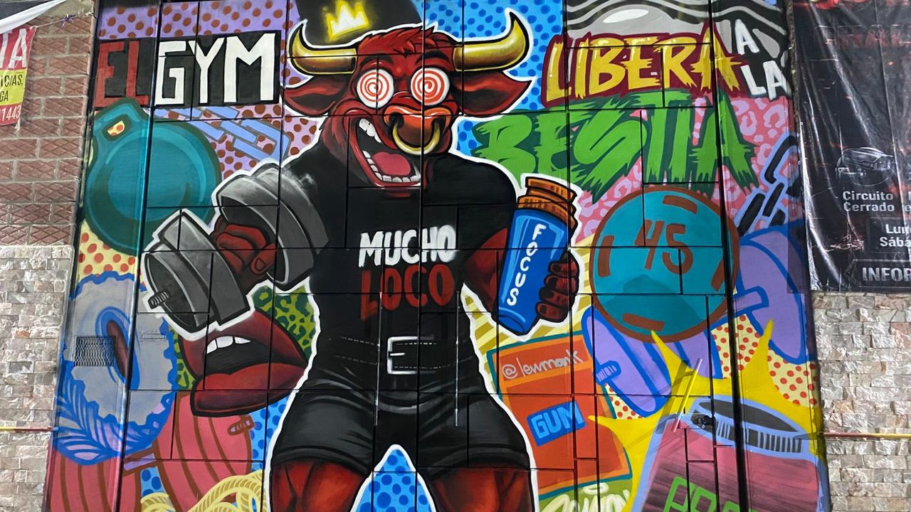 Imagem da estrutura da academia