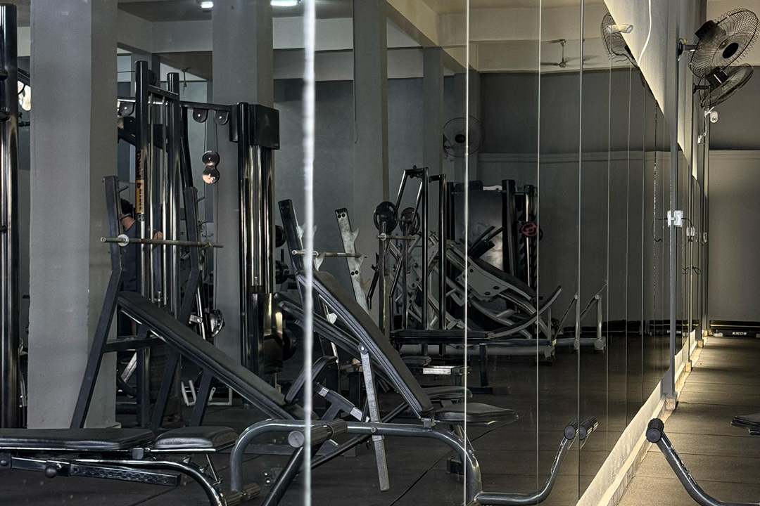 Imagem da estrutura da academia