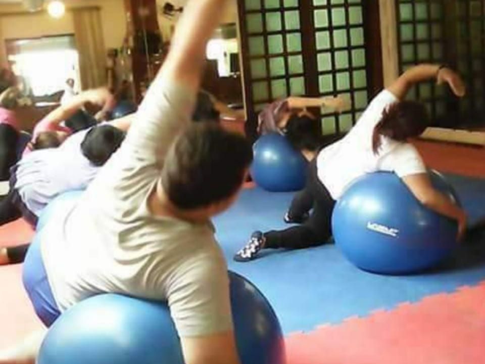 Imagem da estrutura da academia