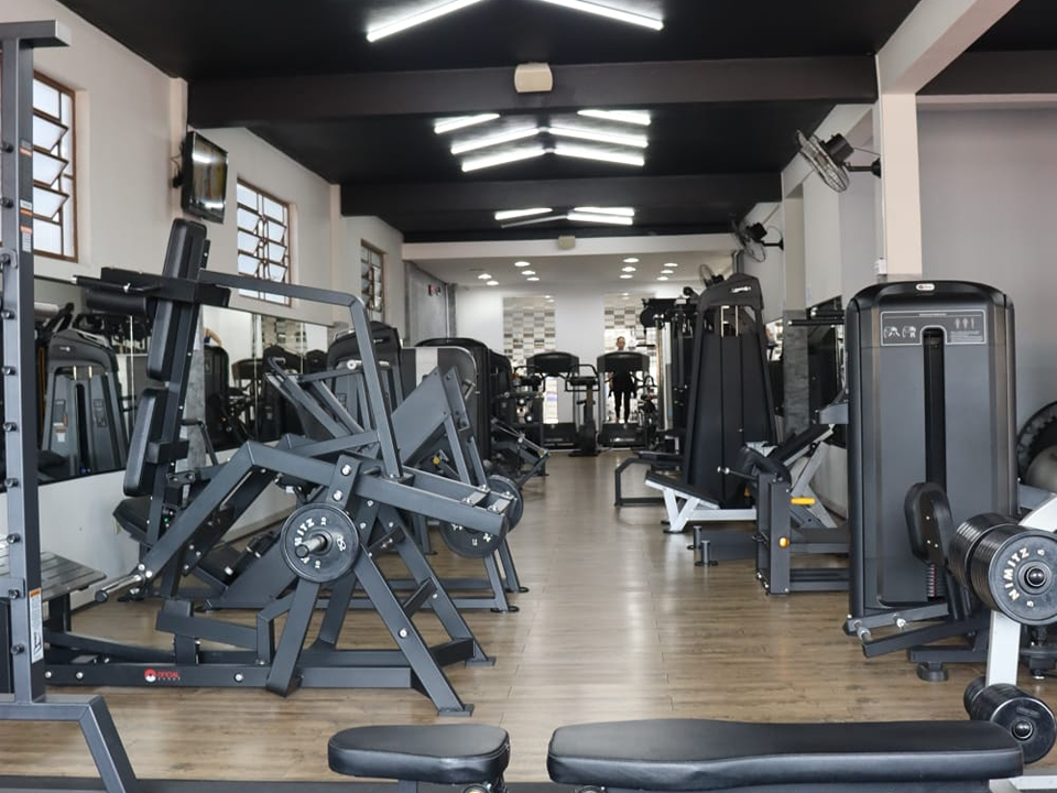 Imagem da estrutura da academia